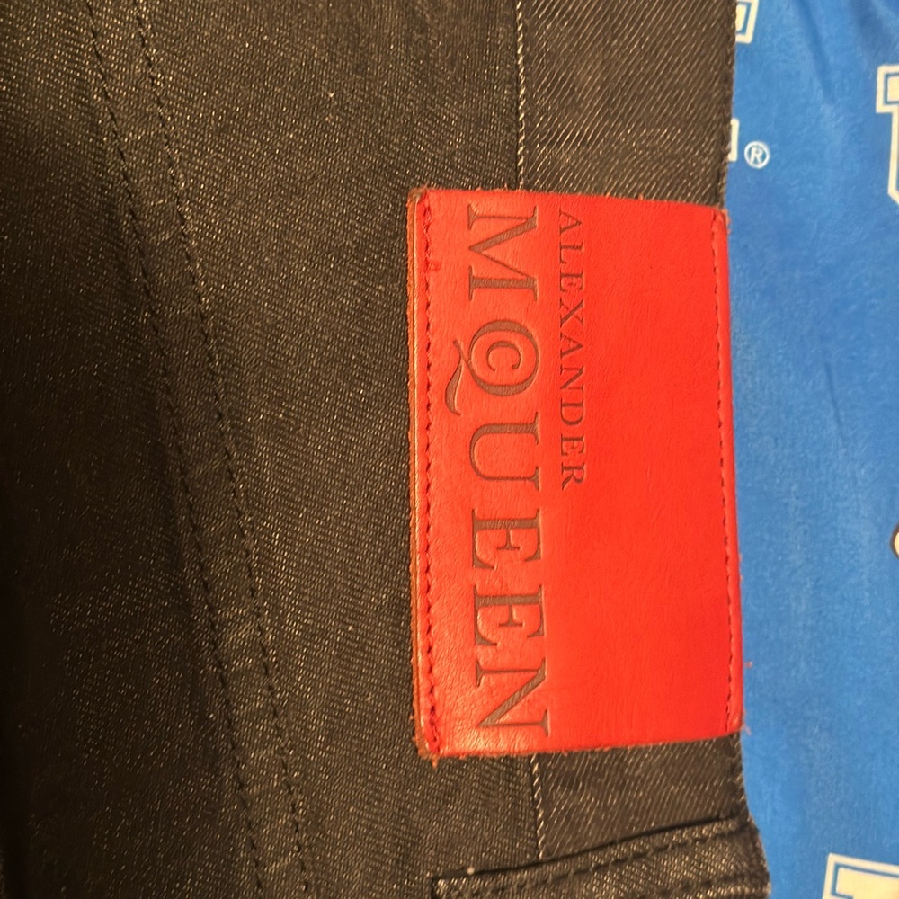 Alexander McQueen Black Men’s Denim